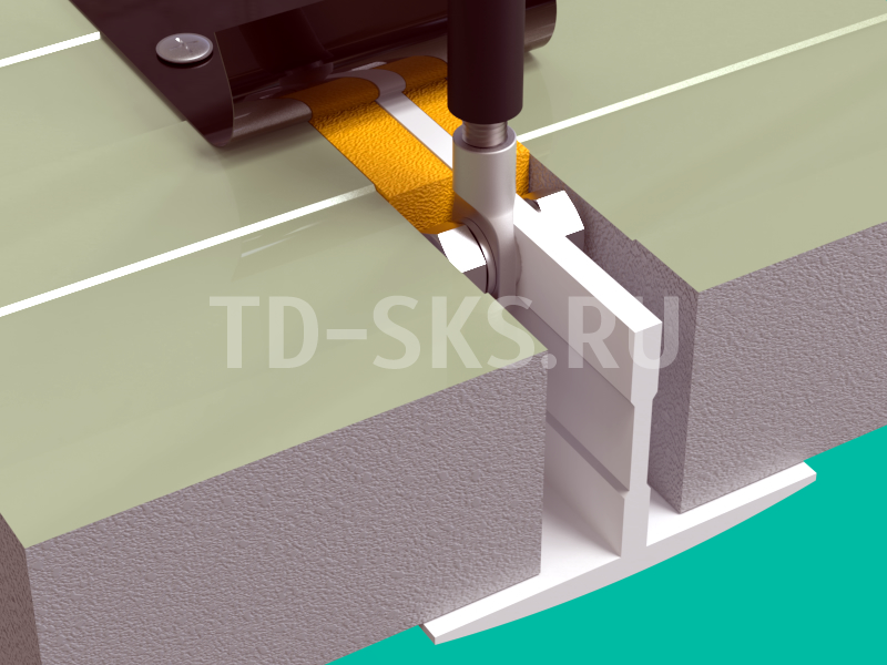 Монтаж потолка сэндвич-панели ТВС-профиль DAARTS